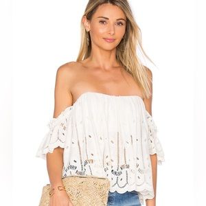 NWT- Tularosa Amelia Crop Top